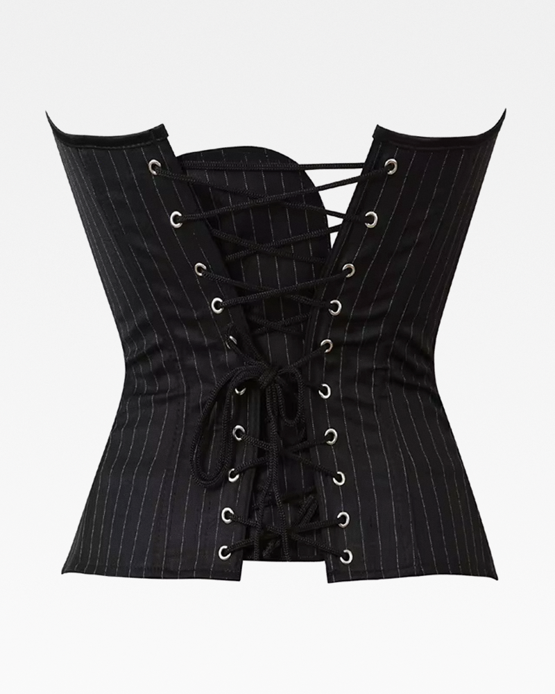 Bustier corset de soirée noir