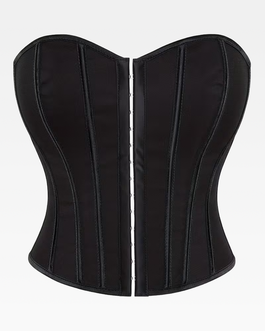 Bustier sans bretelle noir