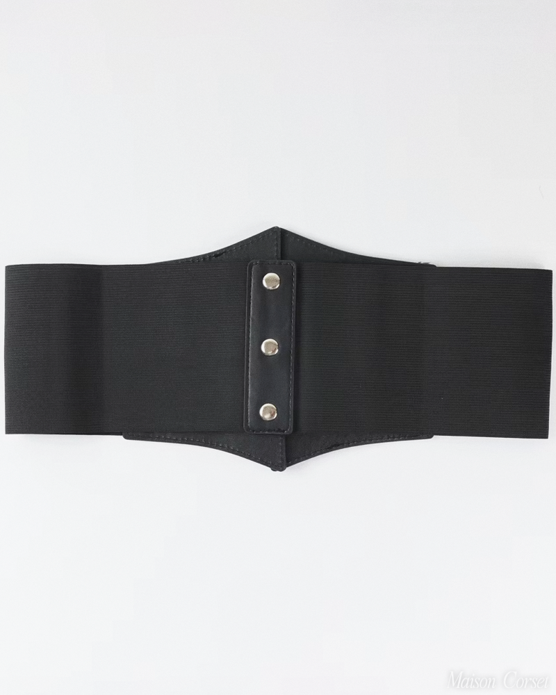 Ceinture corset à boucles