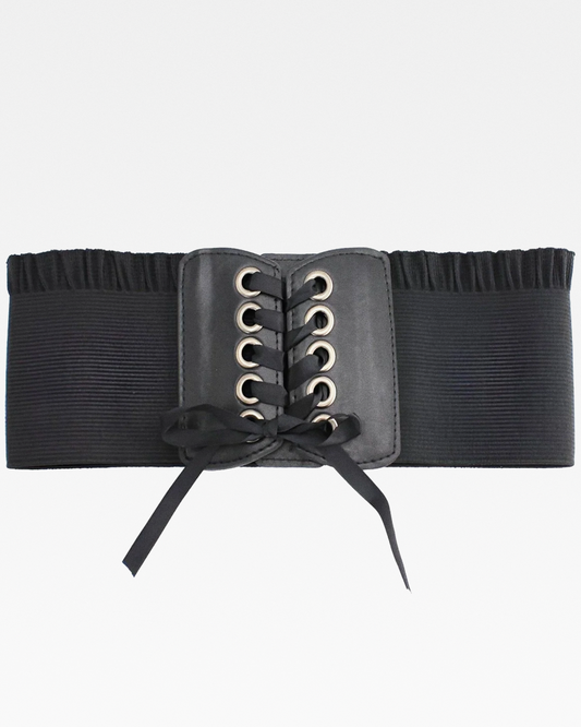 Ceinture corset à lacets
