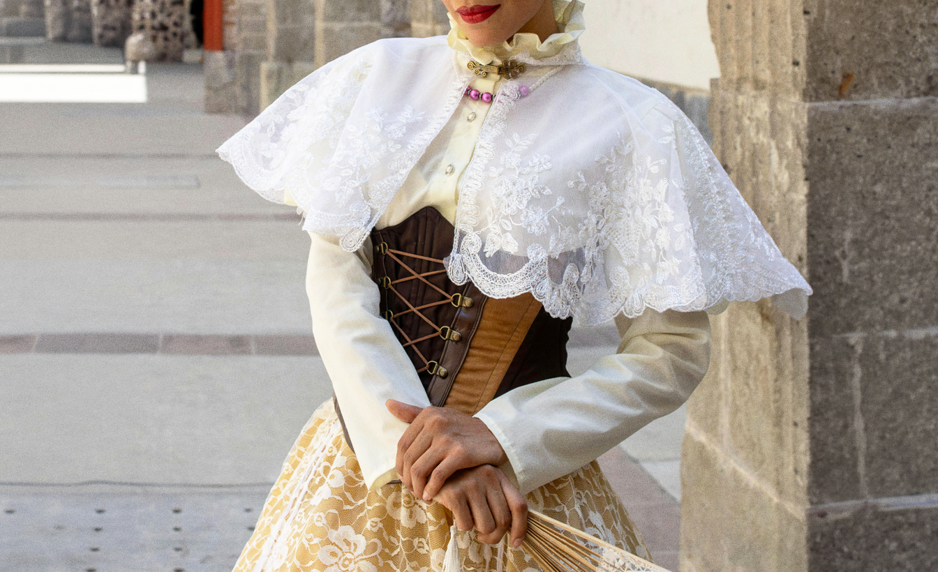 Corset marron