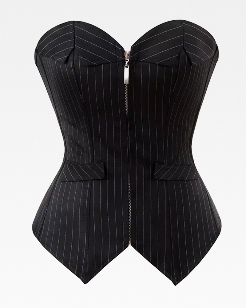Bustier corset de soirée noir