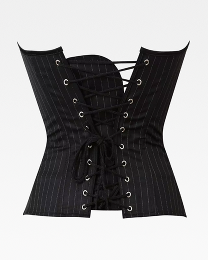 Bustier corset de soirée noir