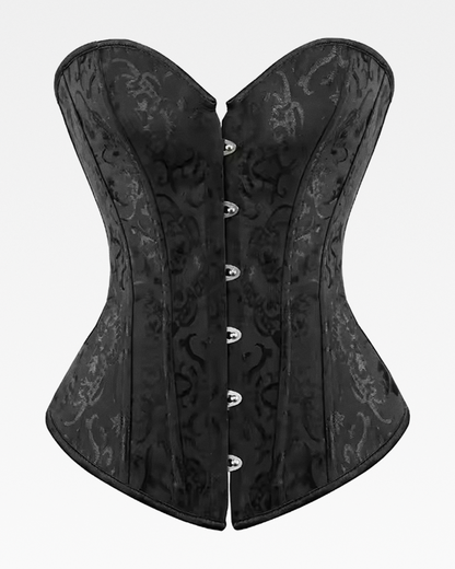 Bustier corset noir