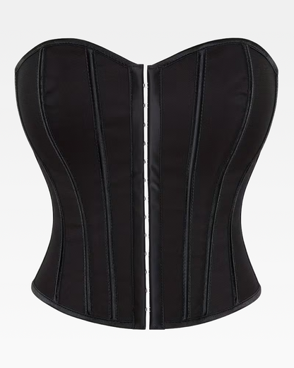 Bustier sans bretelle noir
