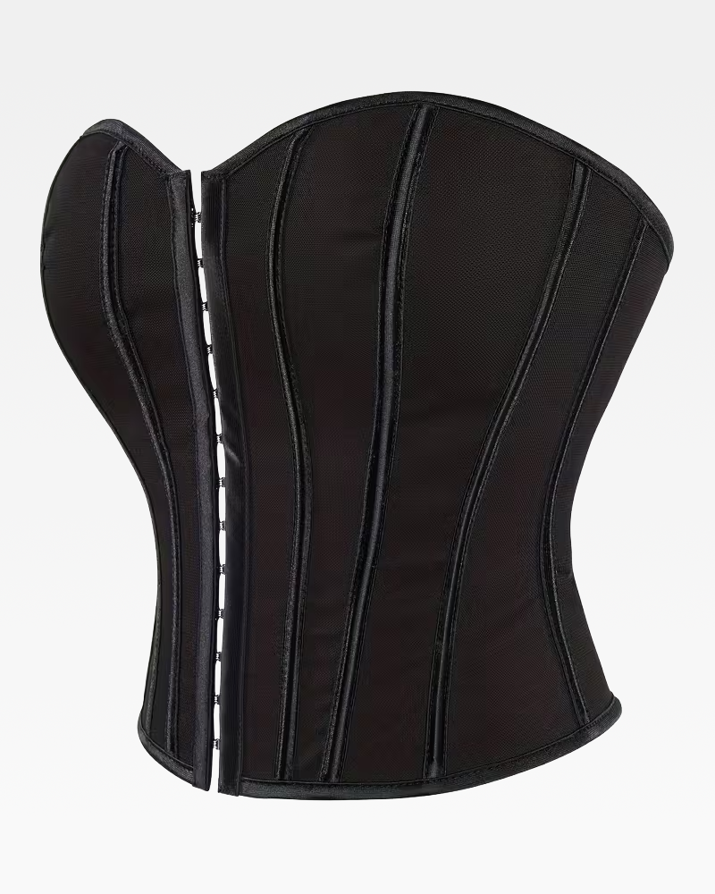 Bustier sans bretelle noir