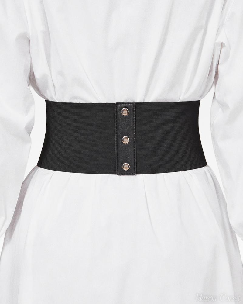 Ceinture corset à boucles