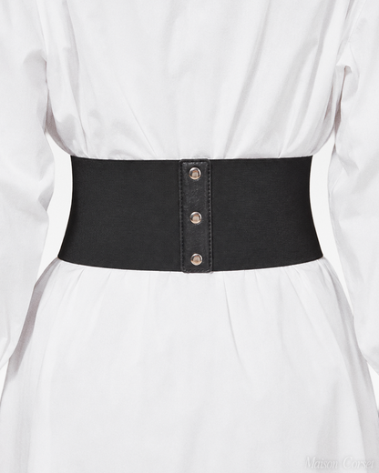 Ceinture corset à boucles
