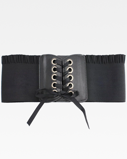 Ceinture corset à lacets