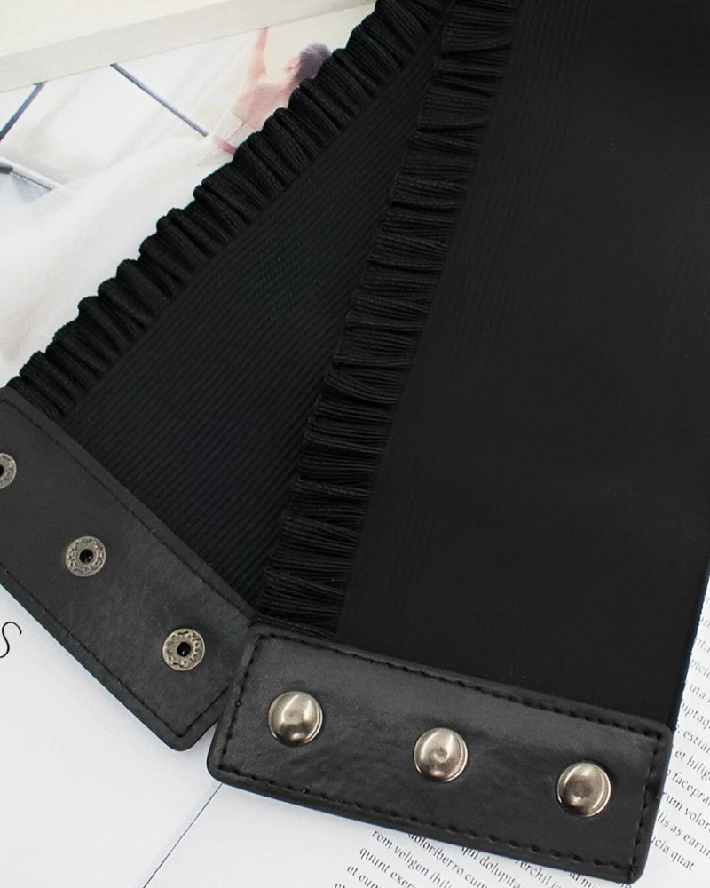 Ceinture corset à lacets