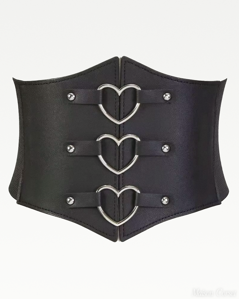 Ceinture corset coeur