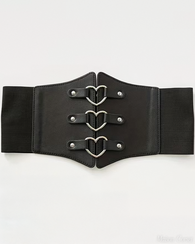 Ceinture corset coeur