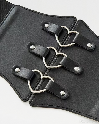 Ceinture corset coeur