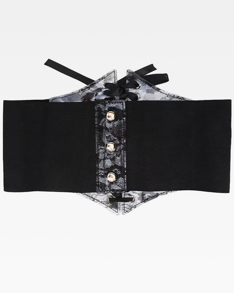Ceinture corset dentelle