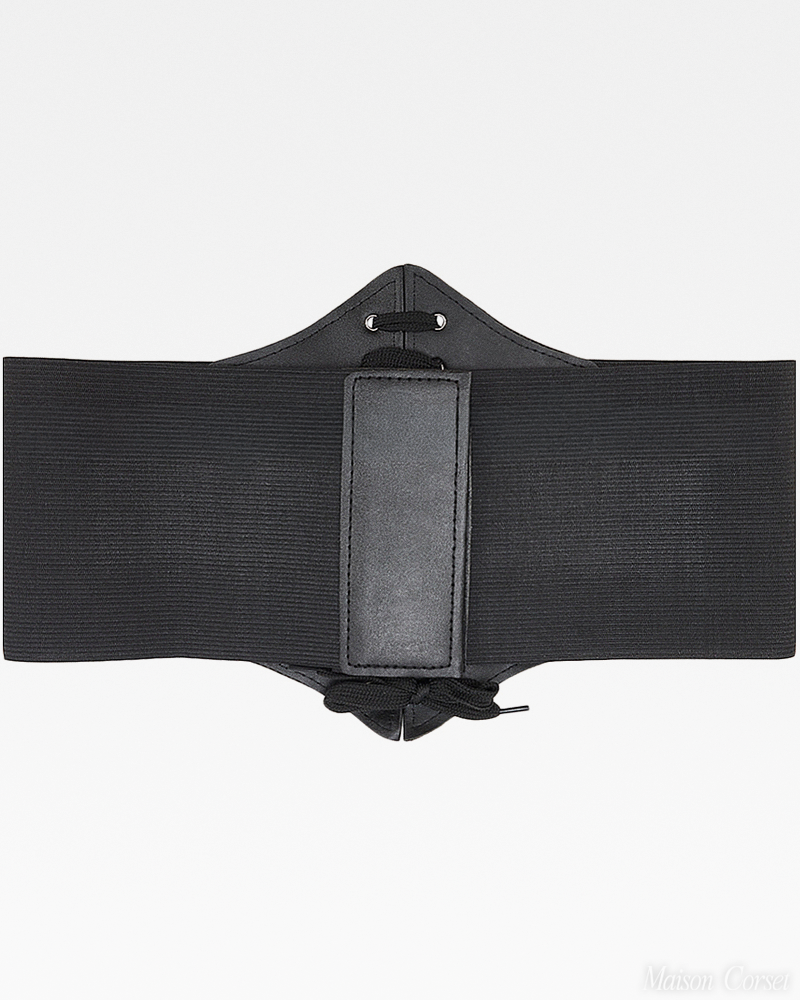 Ceinture corset fleurs