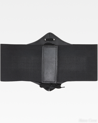 Ceinture corset fleurs