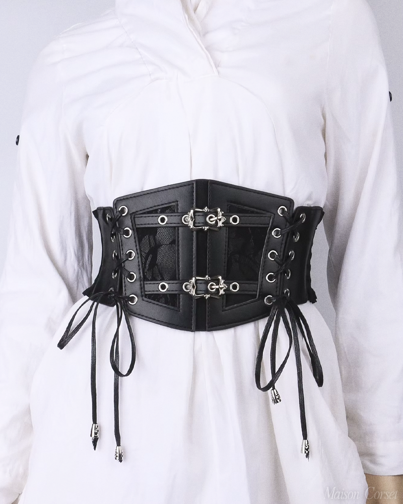 Ceinture corset gothique