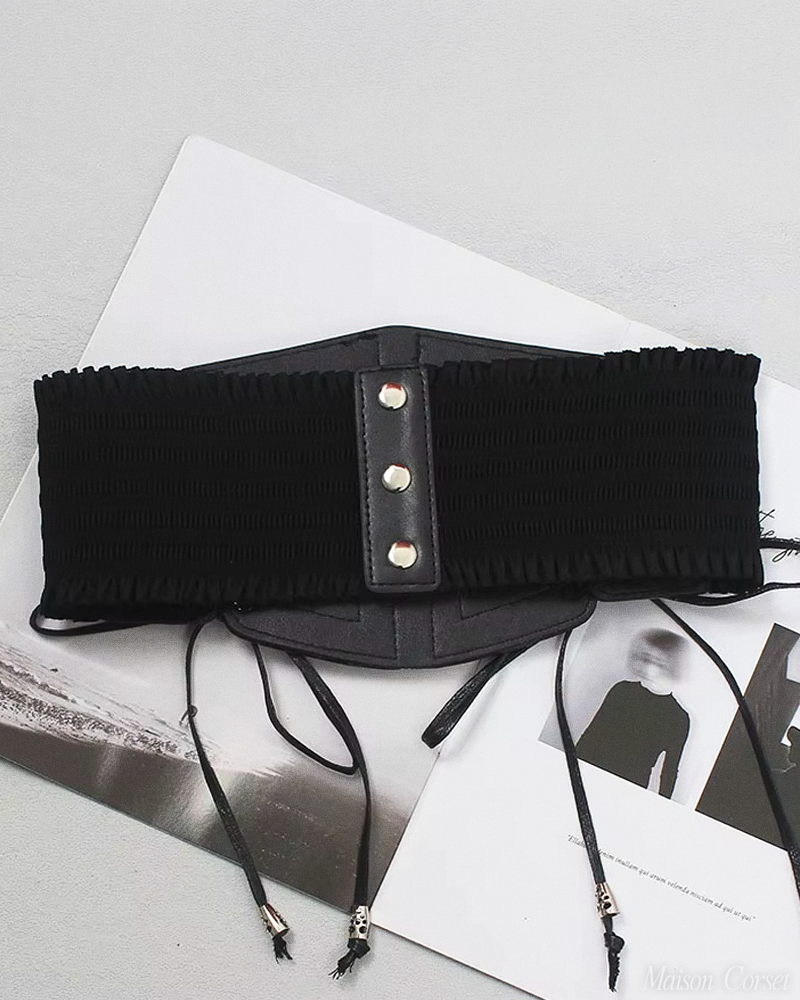 Ceinture corset gothique