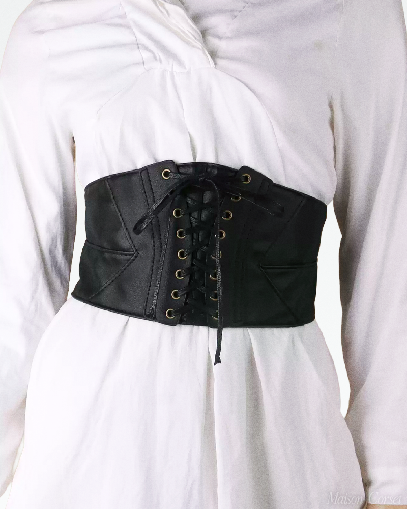 Ceinture corset lacet