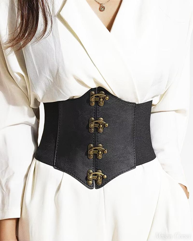 Ceinture corset steampunk