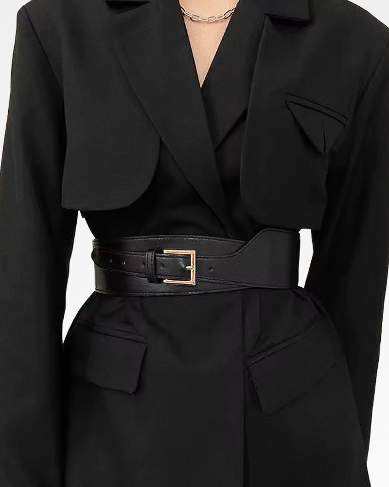 Ceinture serre-taille cuir
