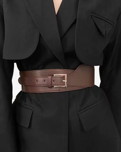 Ceinture serre-taille cuir