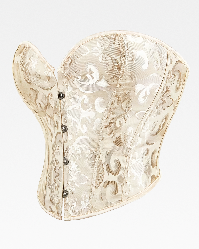 Corset bustier dos nu ivoire