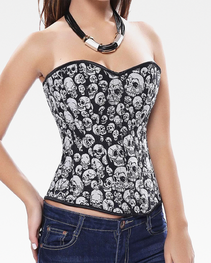 Corset bustier gothique