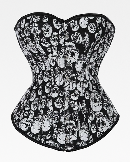 Corset bustier gothique