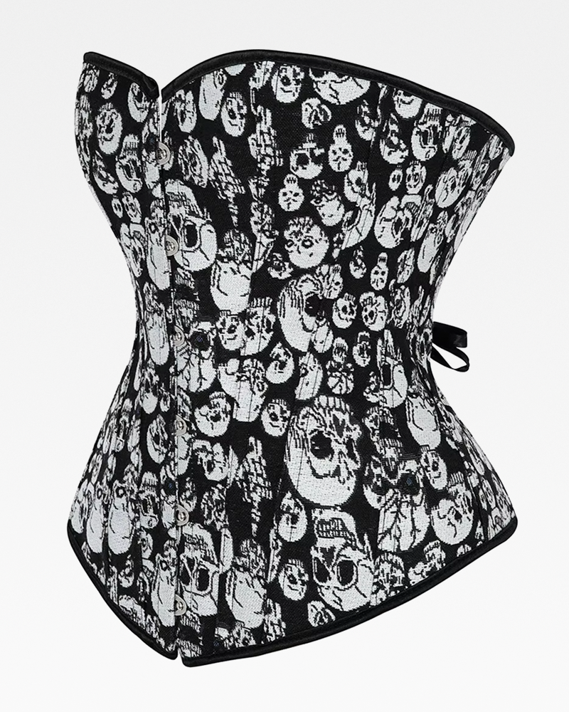 Corset bustier gothique