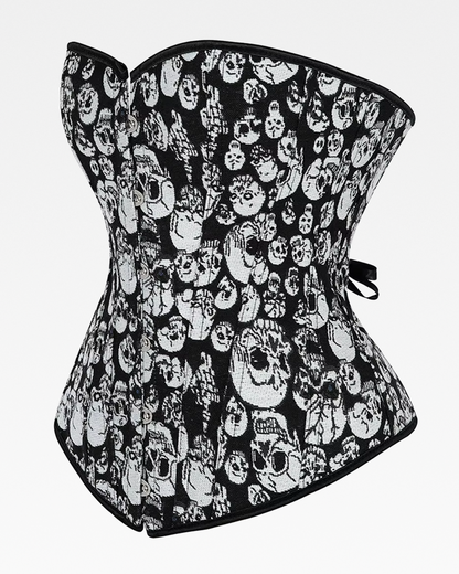 Corset bustier gothique