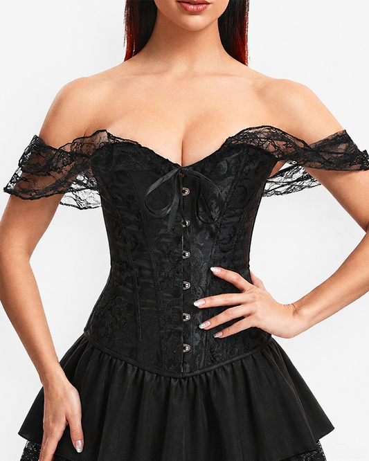 Corset chic noir