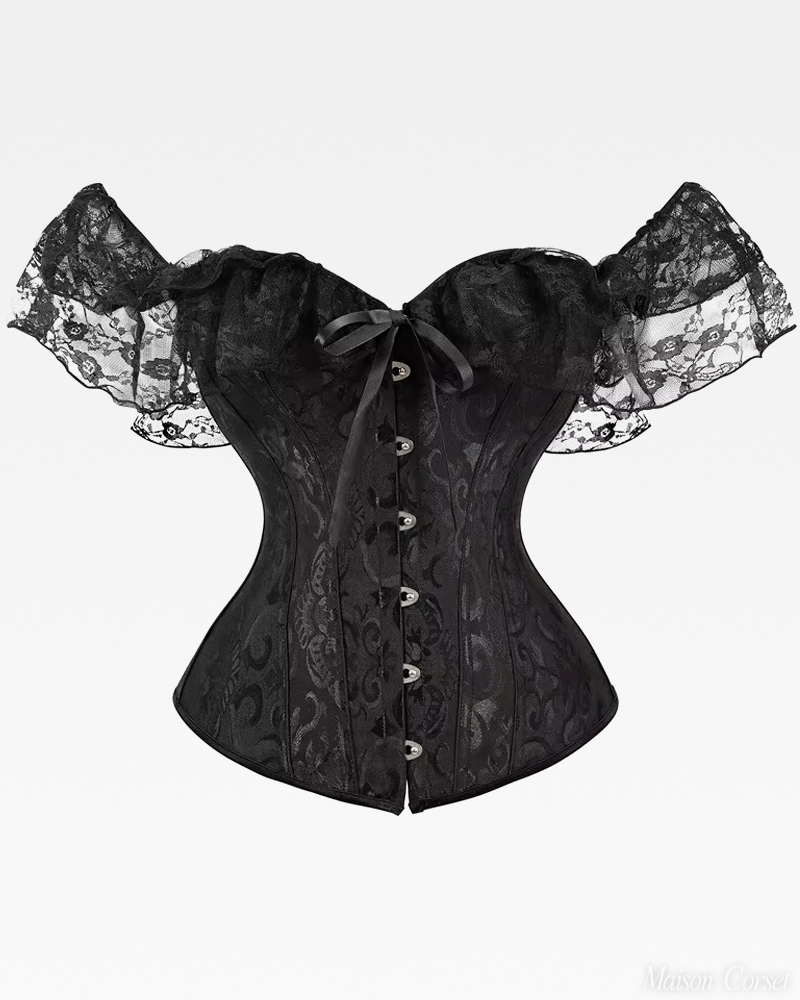 Corset chic noir
