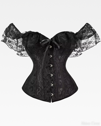 Corset chic noir