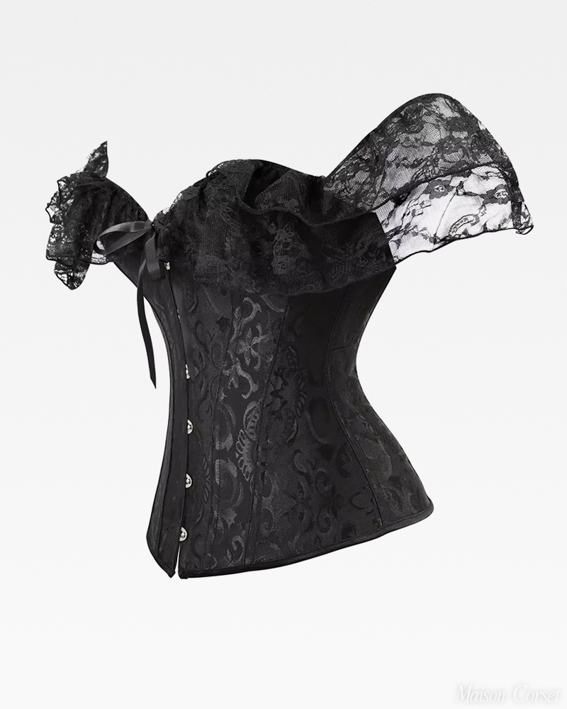 Corset chic noir