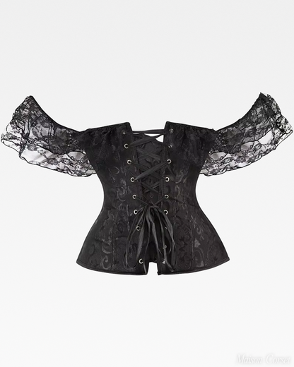 Corset chic noir