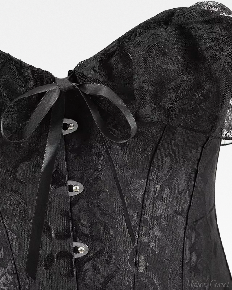Corset chic noir