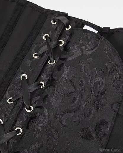Corset chic noir
