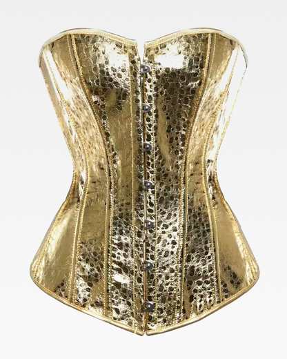 Corset doré
