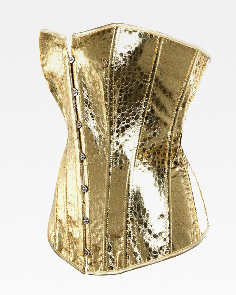 Corset doré