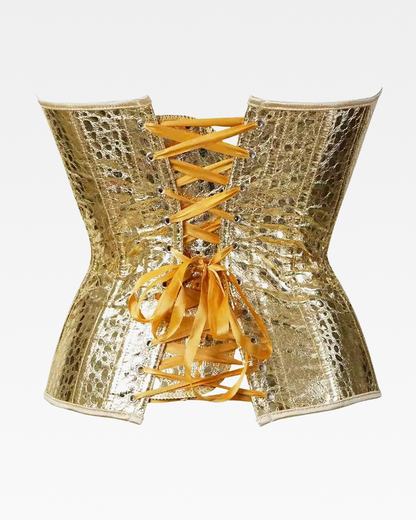 Corset doré
