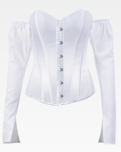 Corset habillé blanc