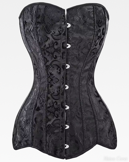 Corset long noir
