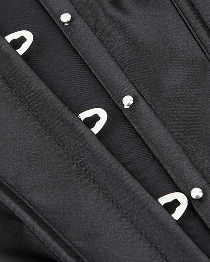 Corset noir simple