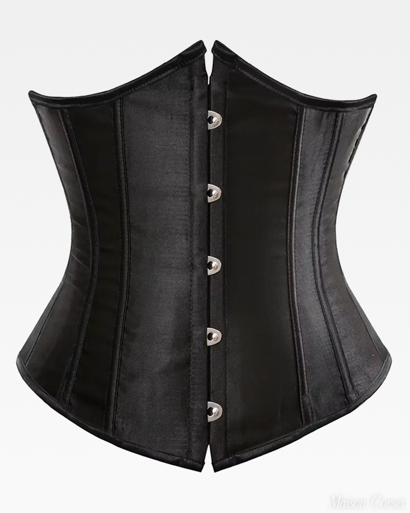 Corset serre-taille noir