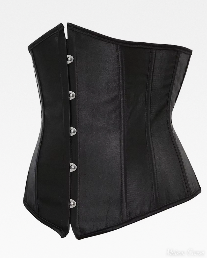 Corset serre-taille noir