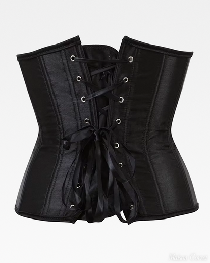 Corset serre-taille noir