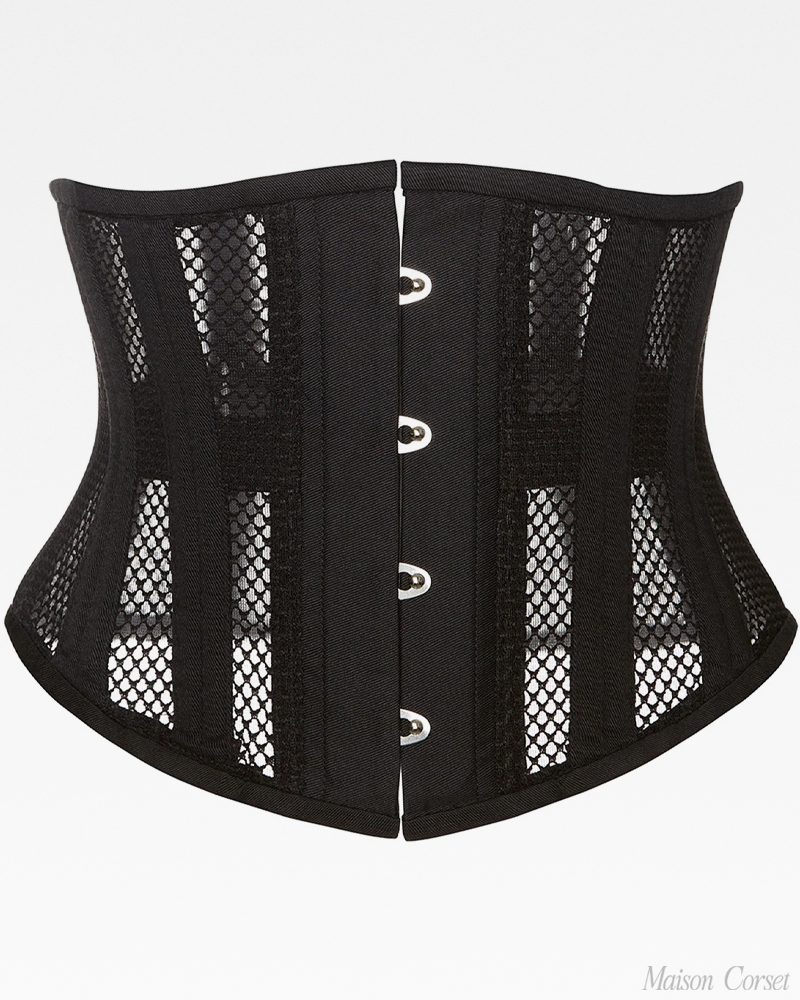 Corset underbust noir