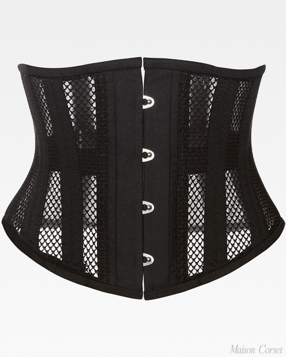 Corset underbust noir