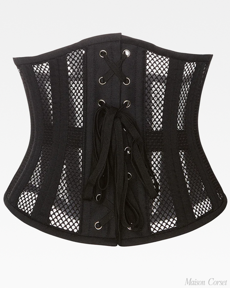 Corset underbust noir